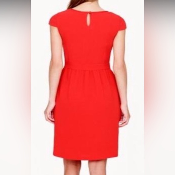 J crew poppy crepe cap sleeve dress. NWOT - Picture 2 of 4
